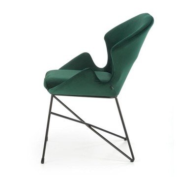 Фото3.Кресло Halmar K-458 Темно-зеленый